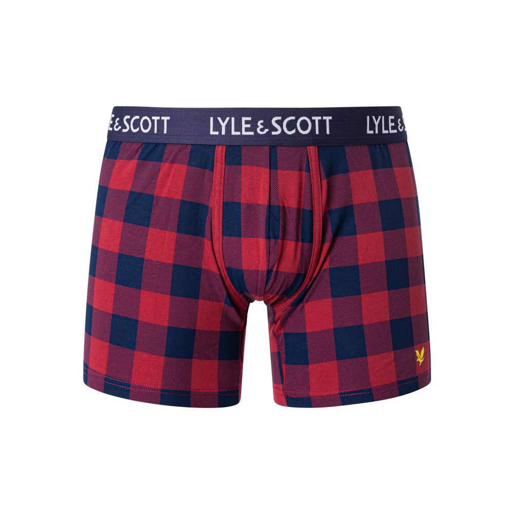 Lyle & Scott Bordeaux Cotton Boxers